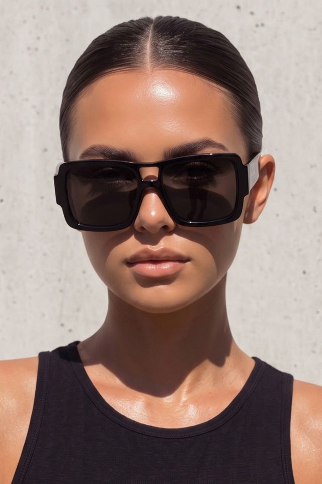 Fifth & Ninth Jaelyn Square Polarized Sunglasses #3