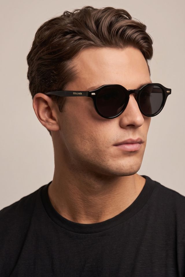 Fifth & Ninth Roman Round Polarized Sunglasses #1