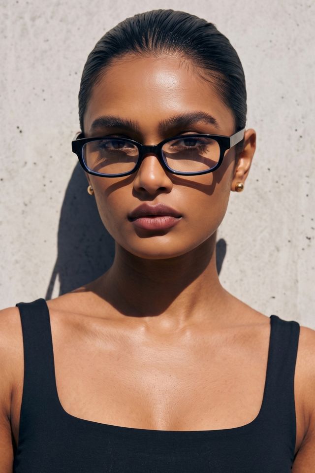 Fifth & Ninth Nita Rectangle Blue Light Blocking Glasses #3