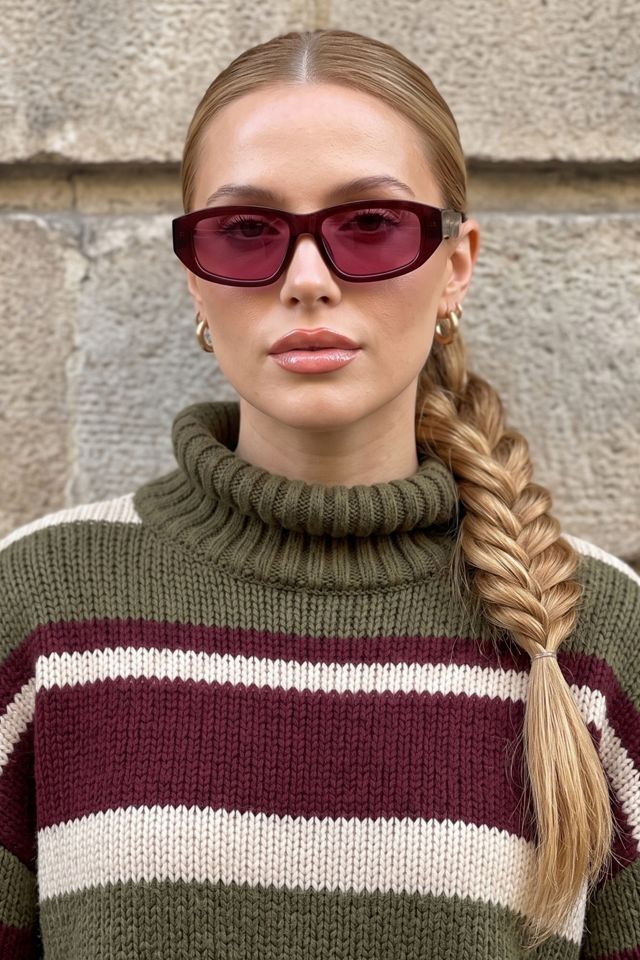 Fifth & Ninth Priya Rectangle Sunglasses #1