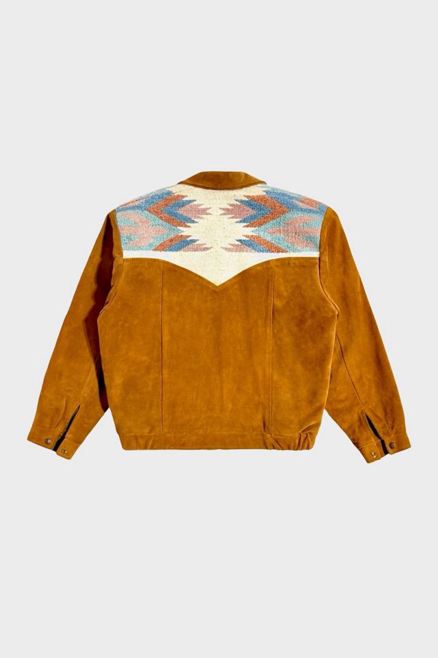 Vintage 1980's Golden Suede Jacket #1