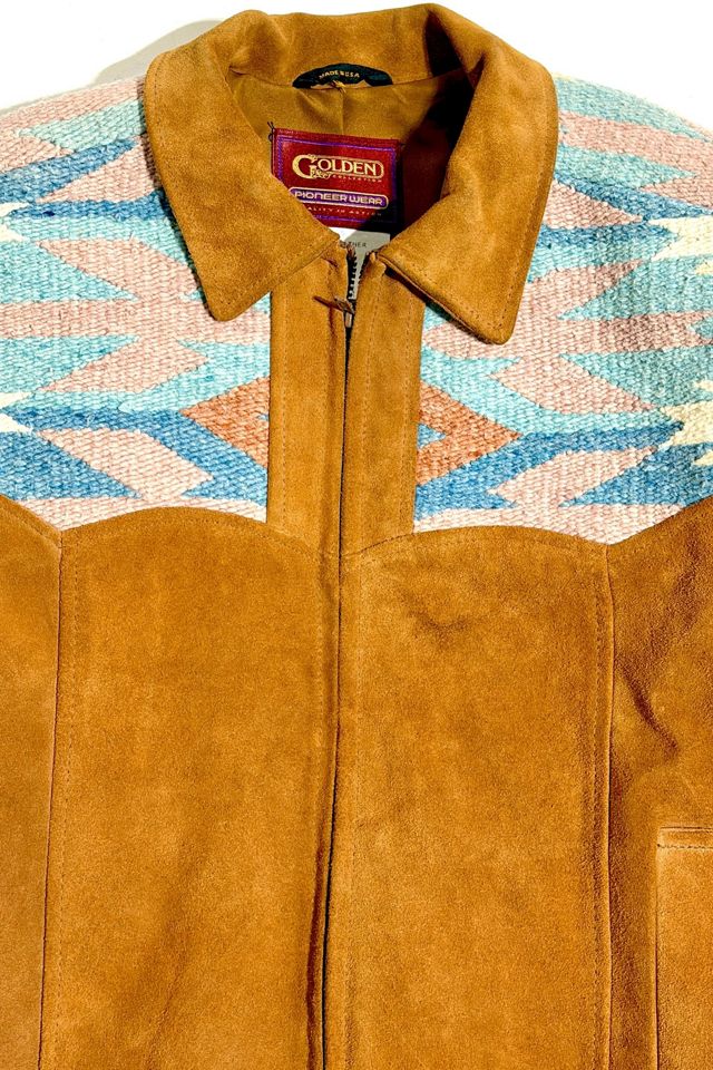 Vintage 1980's Golden Suede Jacket #2