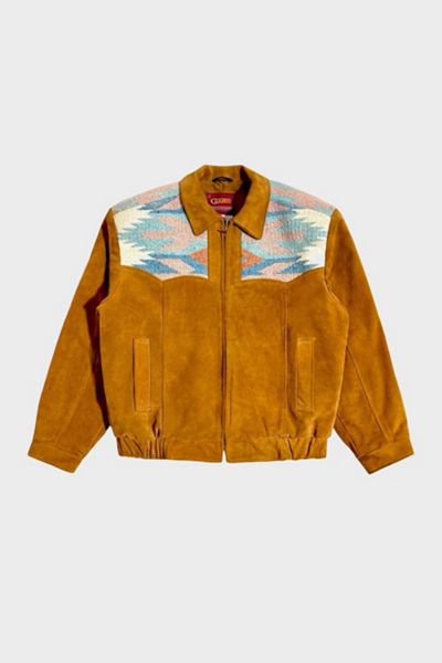Vintage 1980's Golden Suede Jacket