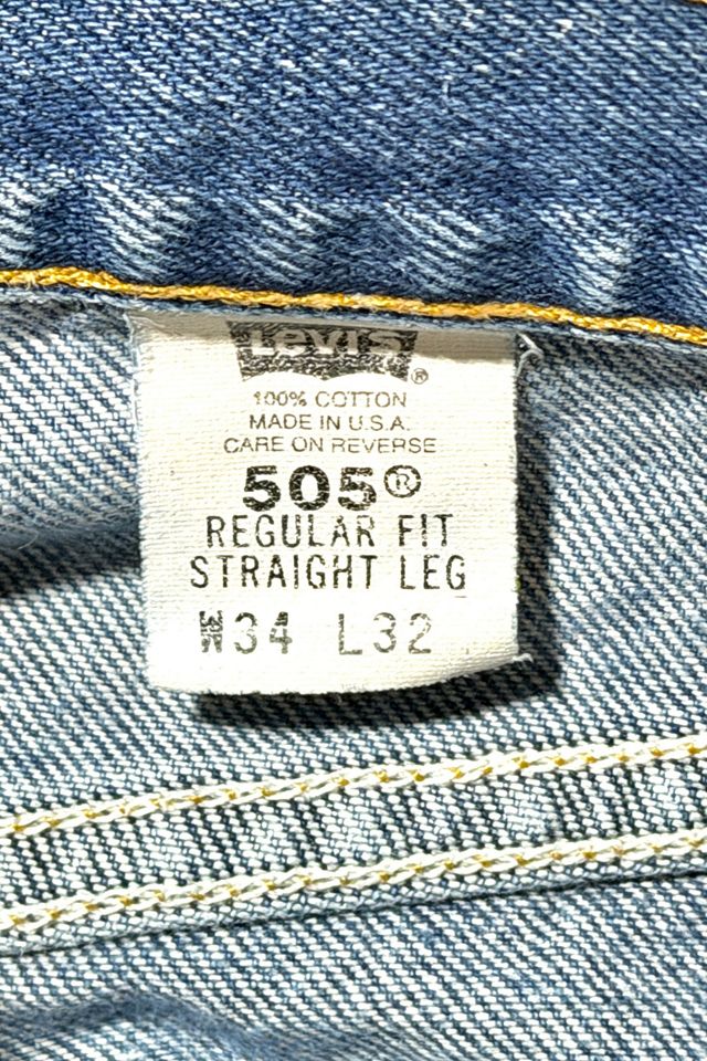 Vintage 1990's Levi’s® 505 Straight Leg Jeans #3