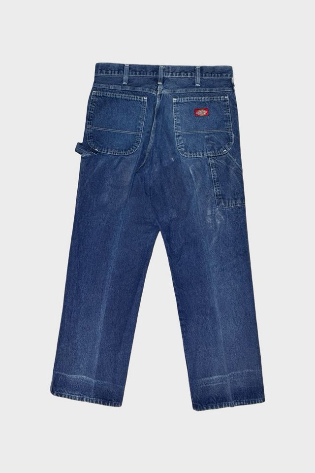 Vintage 1990's Dickies Double Front Denim Carpenter Jeans #1