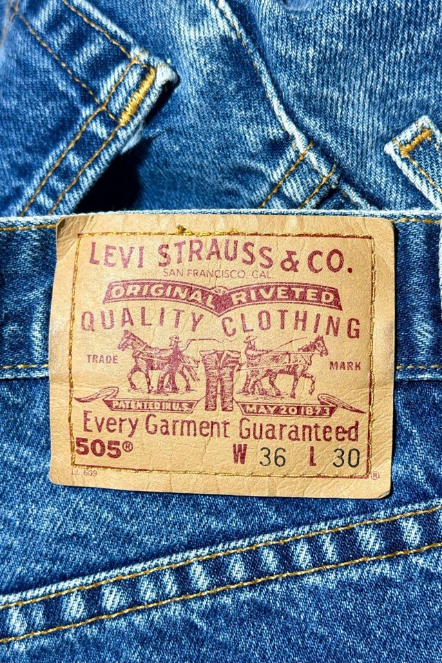 Vintage 1990's Levi’s® 505 Straight Leg Jeans #2
