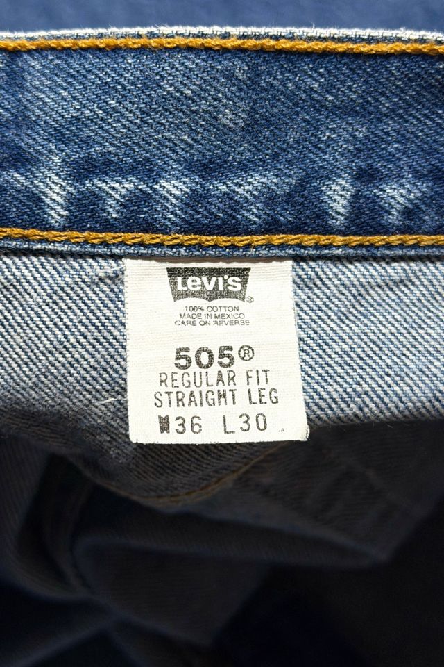 Vintage 1990's Levi’s® 505 Straight Leg Jeans #3