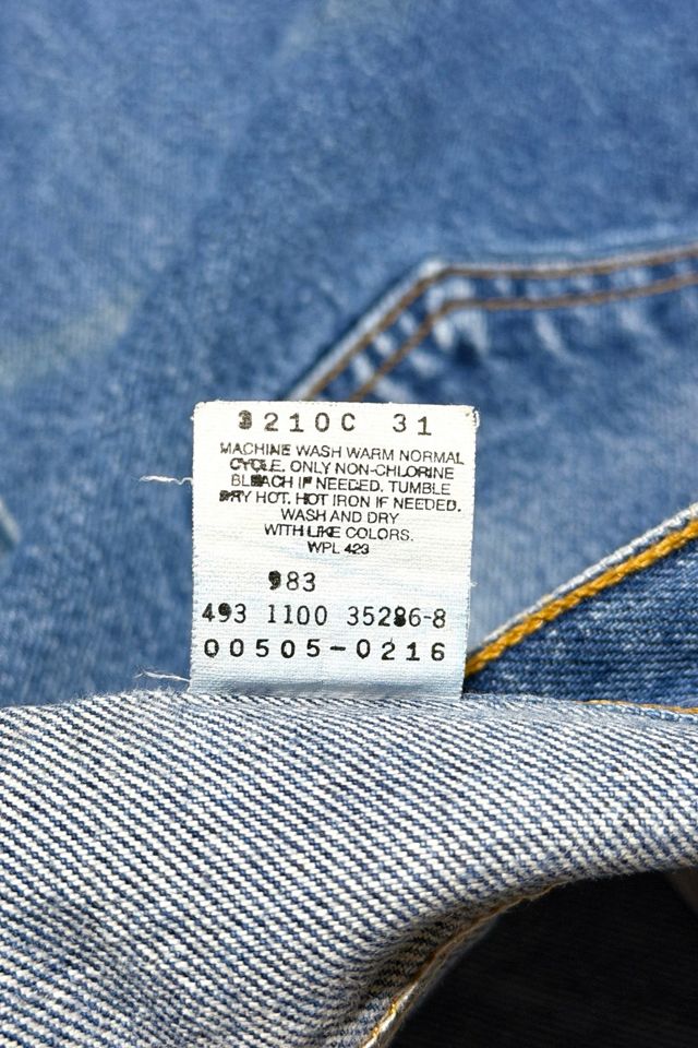 Vintage 1990's Levi’s® 505 Straight Leg Jeans #4