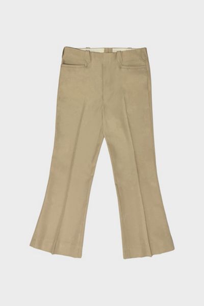 Vintage 1970's Tan Flared Bootcut Pants