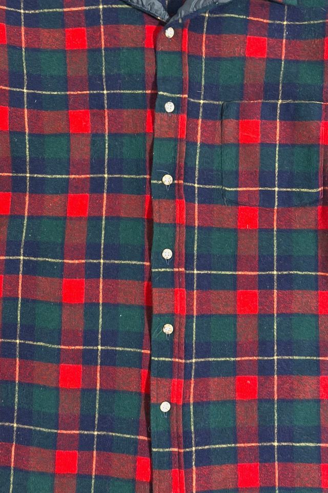 Vintage 1970's Pendleton Red Plaid Shirt #1