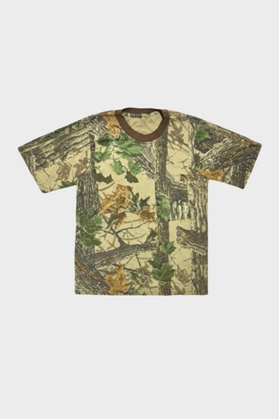 Vintage 1990's Camo Ringer Pocket S/S T-Shirt