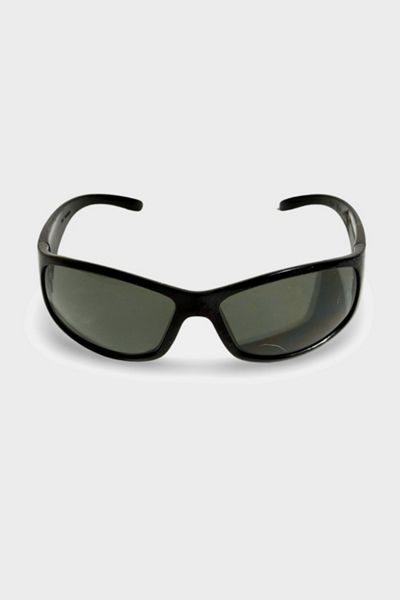 Vintage 2000's Black Wraparound Sunglasses