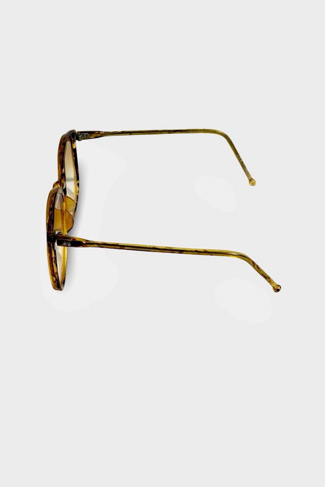 Vintage 1970's Tortoise Oversized Round Sunglasses #2