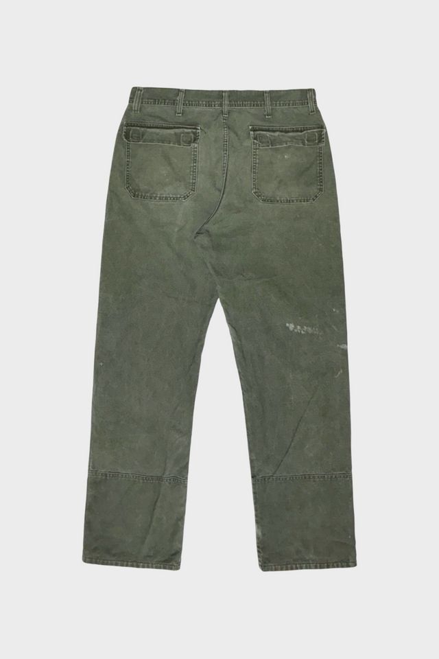 Vintage Canvas Double Knee Carpenter Pants #1