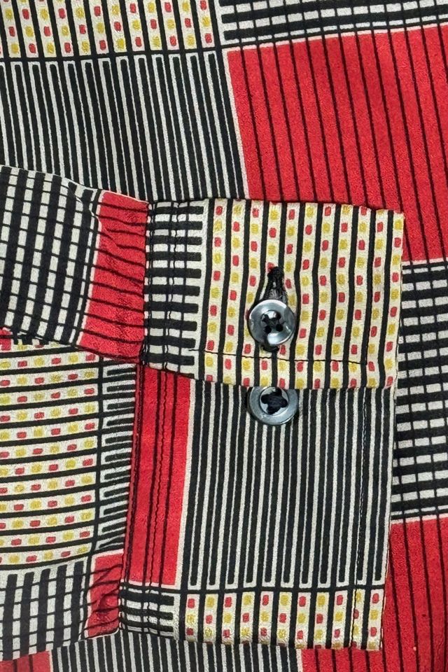Vintage 1970's Checkered Button Up Shirt #1