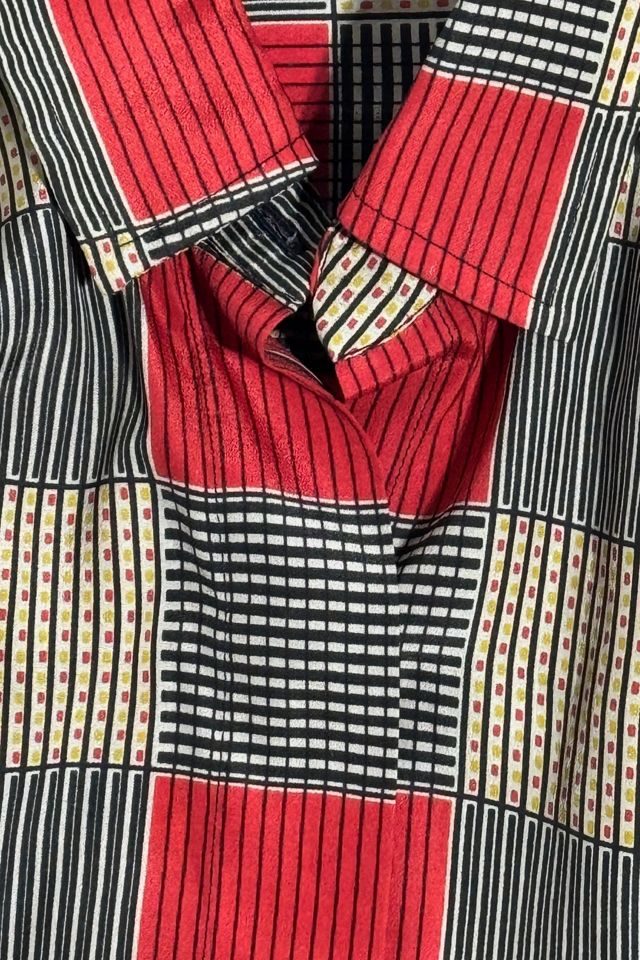 Vintage 1970's Checkered Button Up Shirt #2
