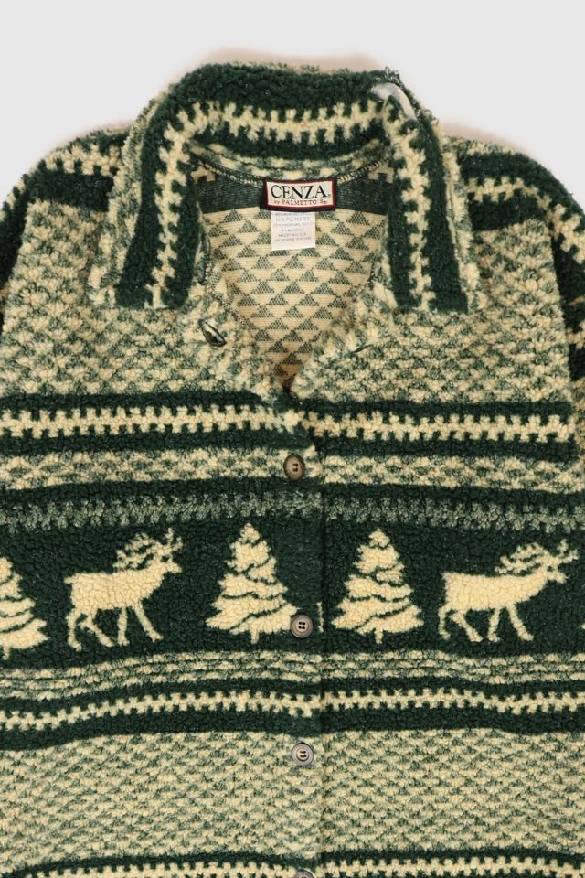 Vintage Long Line Fleece Jacket #2