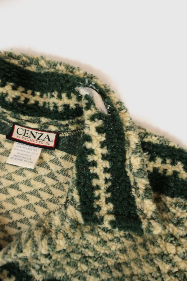 Vintage Long Line Fleece Jacket #4