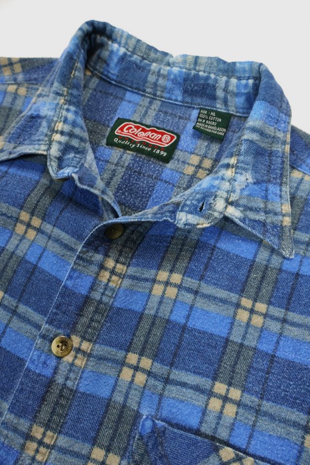 Vintage Coleman Plaid Flannel Shirt #3