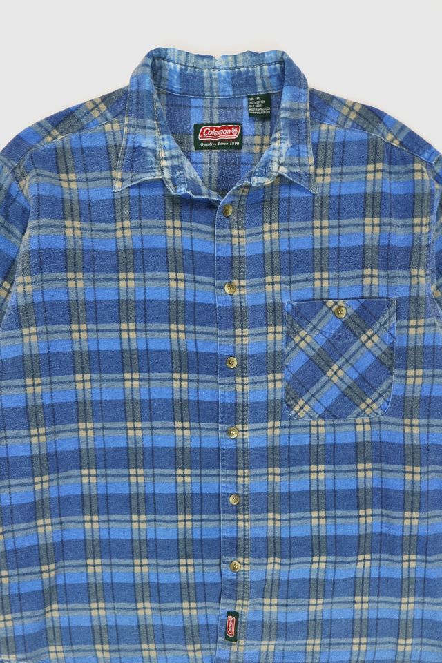 Vintage Coleman Plaid Flannel Shirt #4