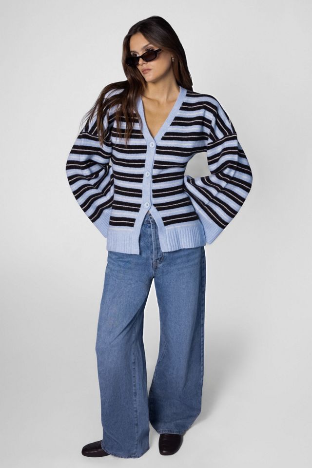 WeWoreWhat Cinched Waist Cardigan #3