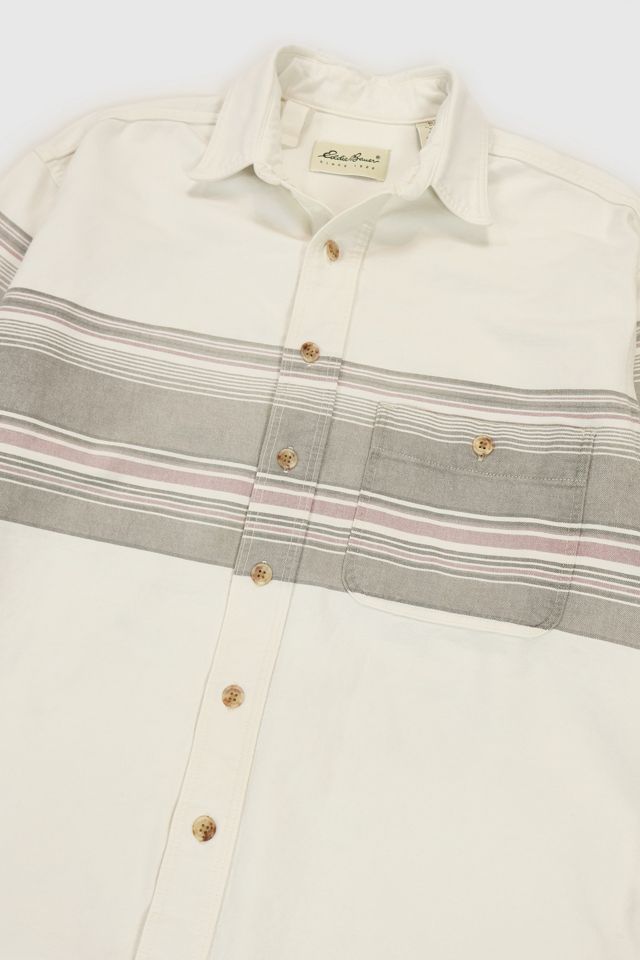 Vintage Eddie Bauer Striped Button-Down Shirt #2