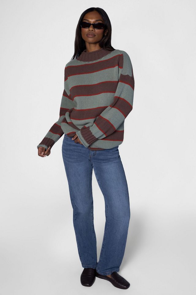 WeWoreWhat Roll Neck Balloon Sleeve Sweater #2