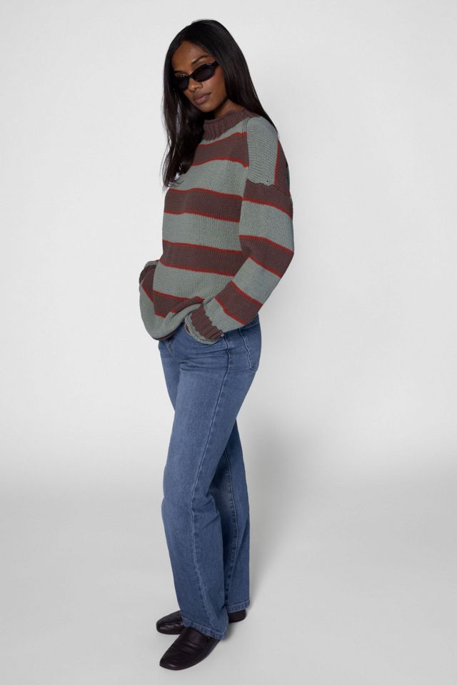 WeWoreWhat Roll Neck Balloon Sleeve Sweater #3