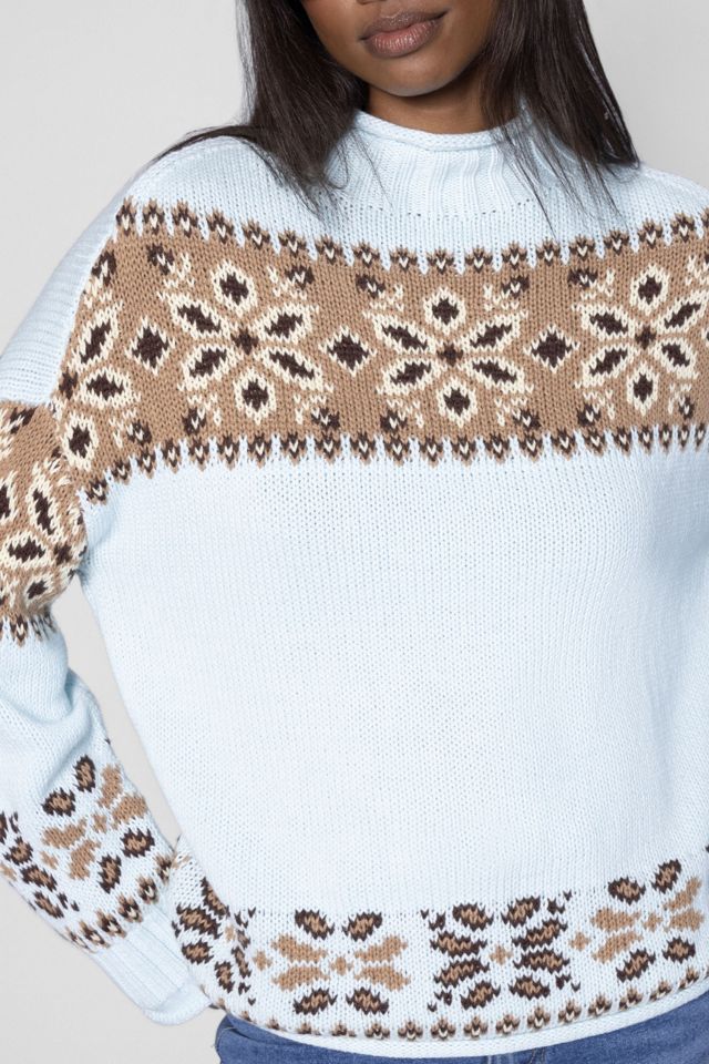 WeWoreWhat Roll Neck Balloon Sleeve Sweater #2