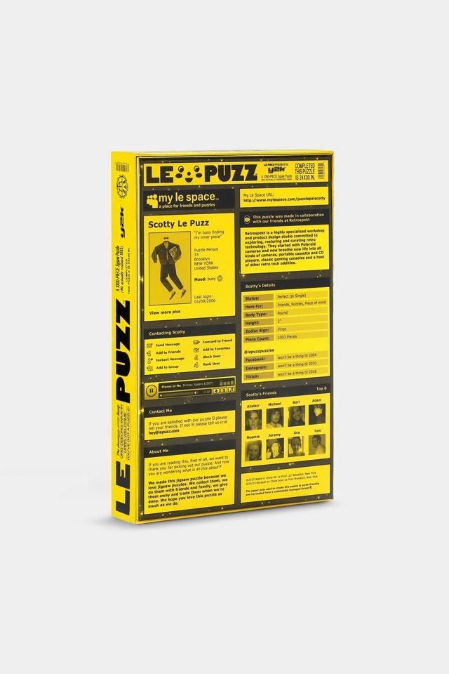 Retrospekt x Le Puzz Y2K Retro Tech 1000-Piece Puzzle #1