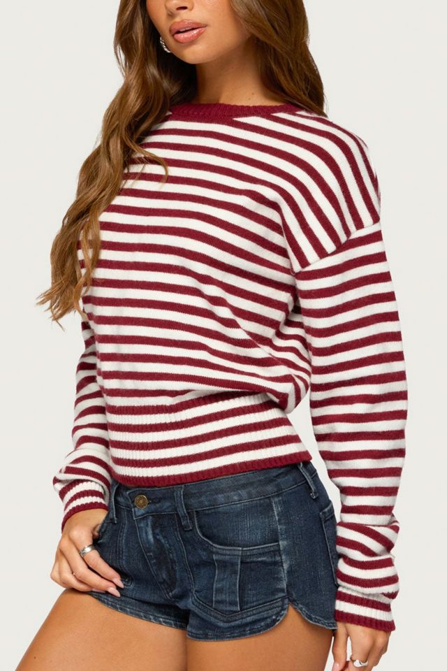 Edikted Marren Striped Knit Sweater #2