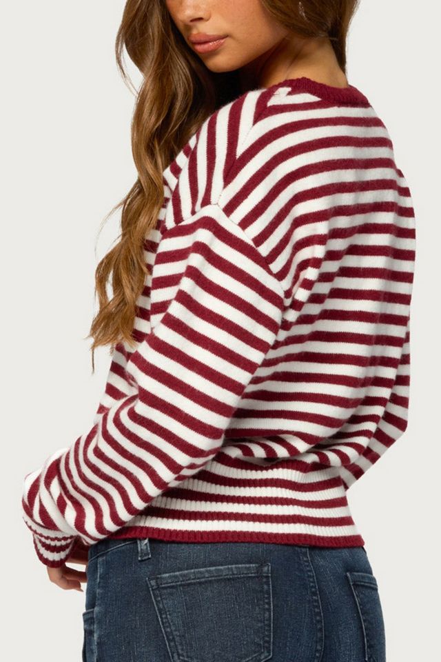 Edikted Marren Striped Knit Sweater #4