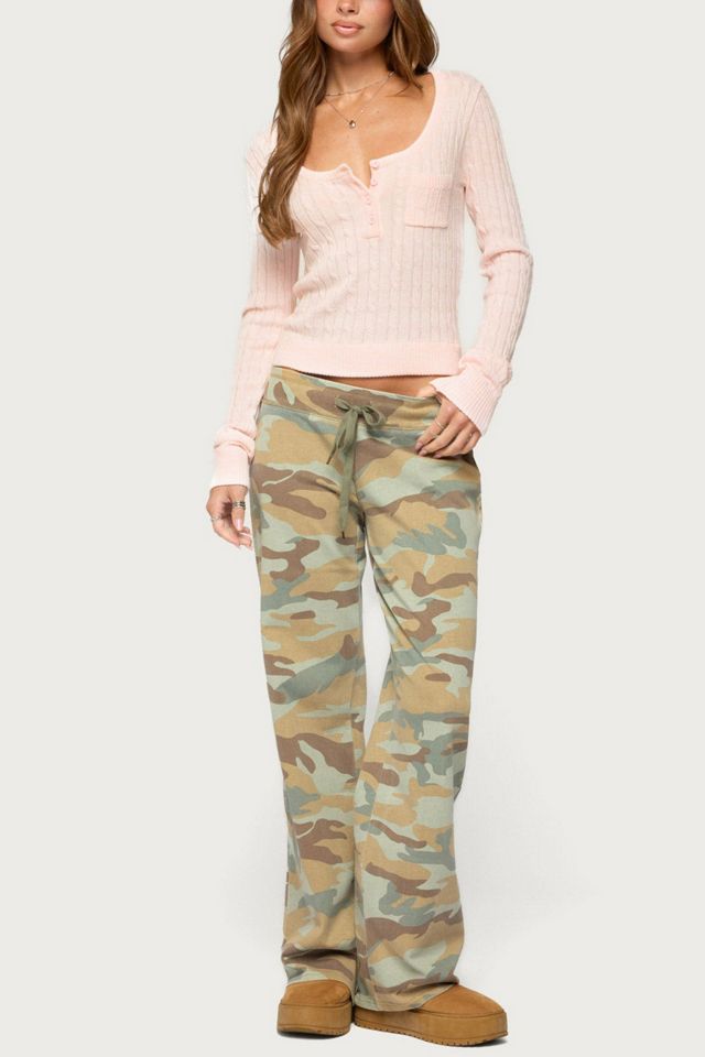 Edikted Kaile Cable Knit Top #1