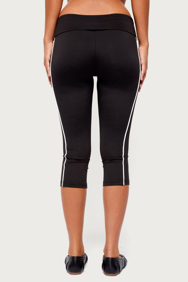 Edikted Halleigh Stripey Foldover Capri Pants #4