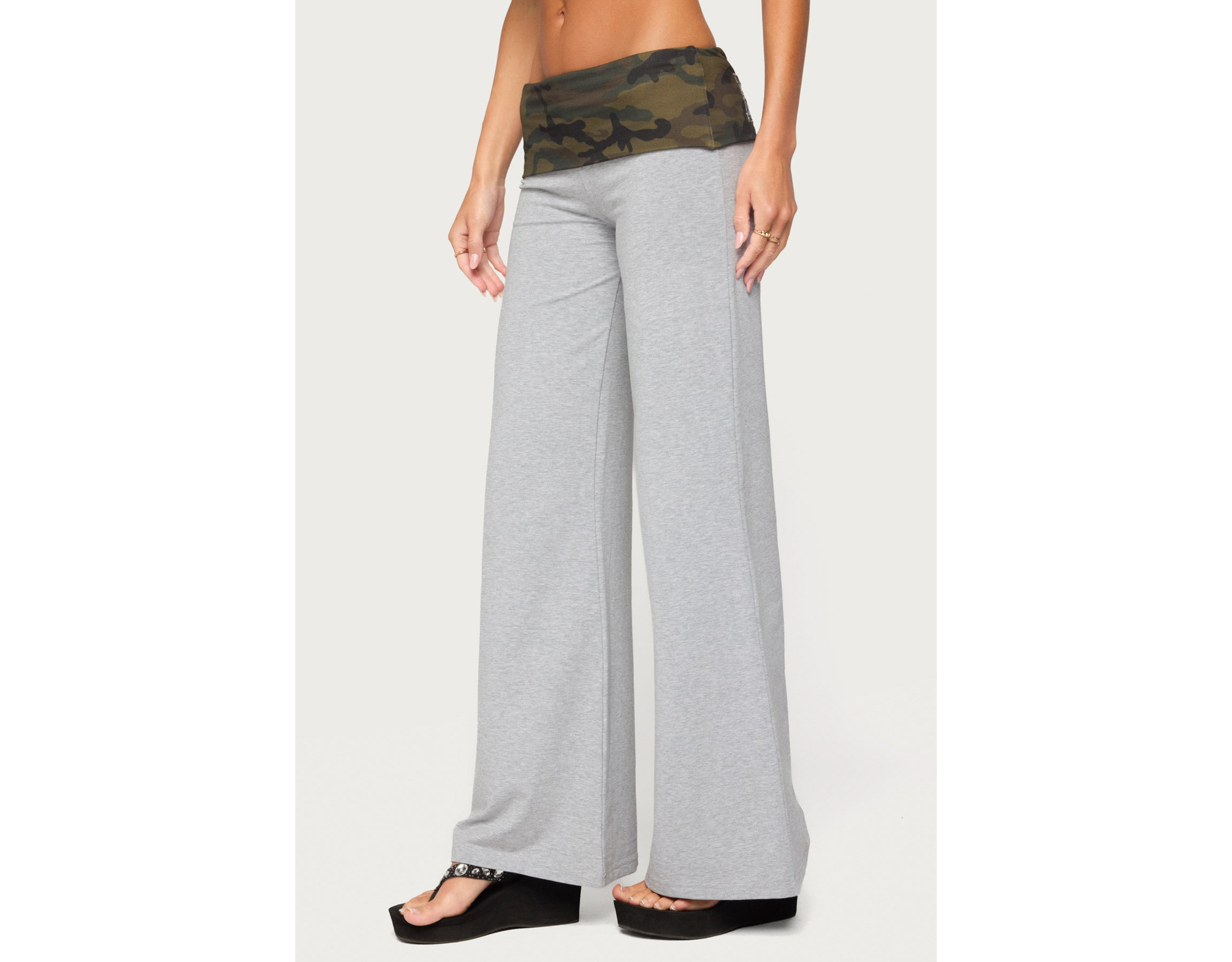 Edikted Duty Foldover Pants