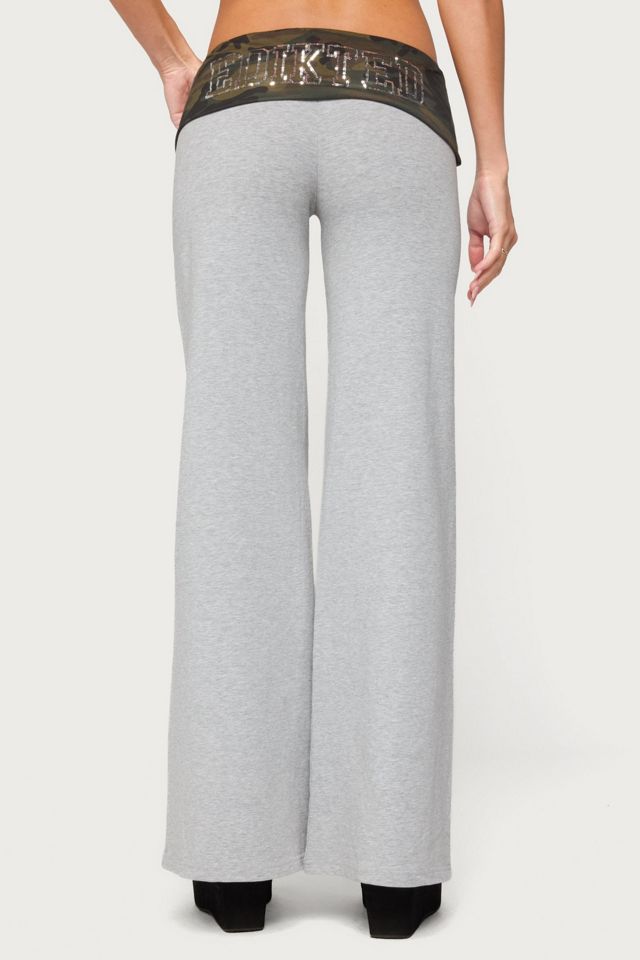 Edikted Edikted Duty Foldover Pants #4