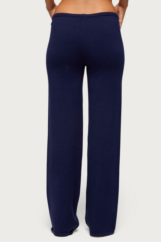 Edikted Alkira Knit Straight Leg Pants #4