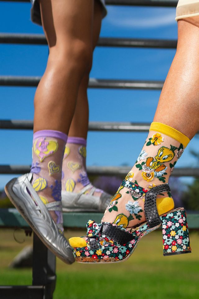 Sock Candy Looney Tunes Sheer Socks Bundle #1