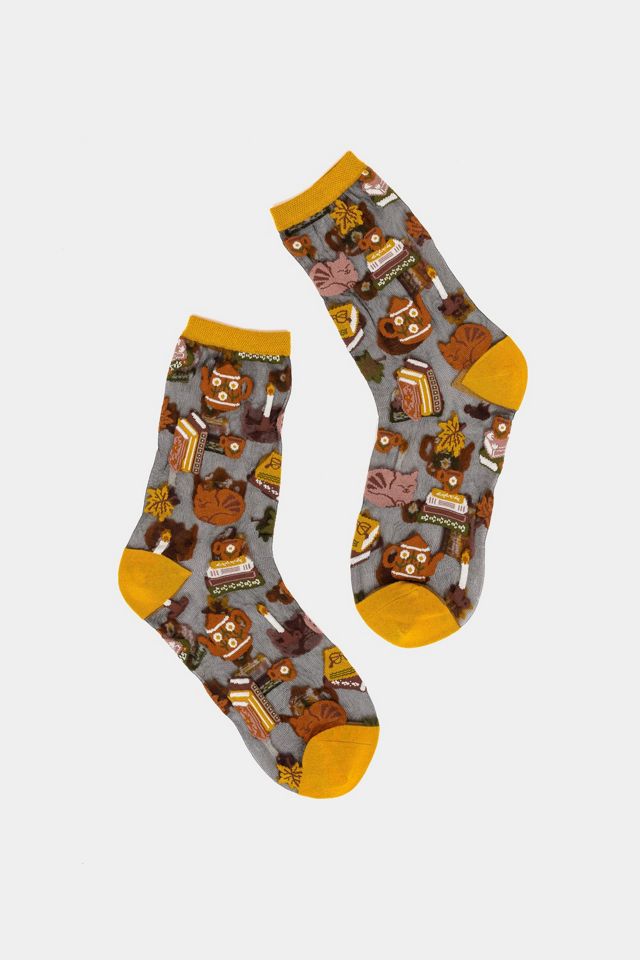 Sock Candy Book Lovers Sheer Sock #4