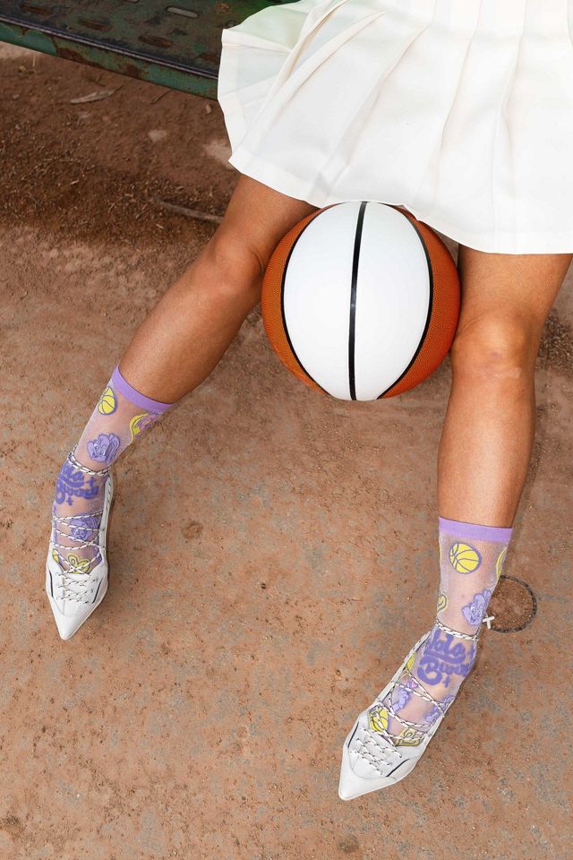 Sock Candy Lola Bunny Shimmer Sheer Sock #4