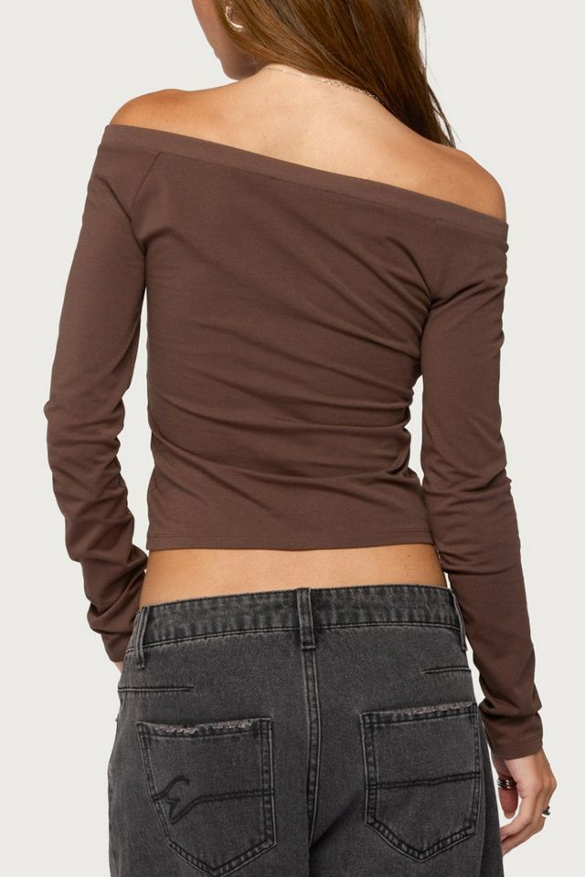 Edikted Geary Off Shoulder Top #4