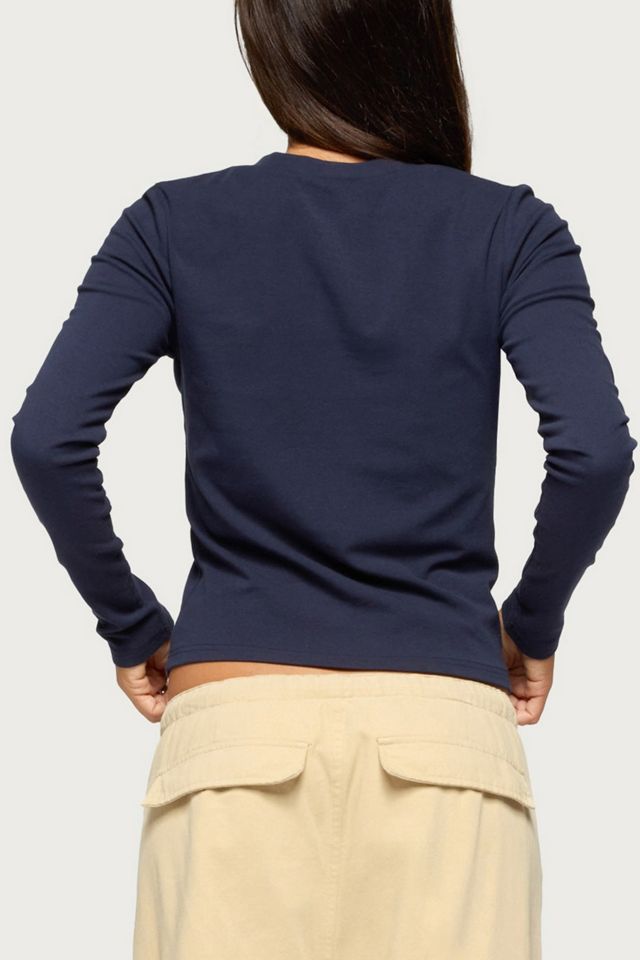 Edikted 1980 Vintage V Neck Top #4