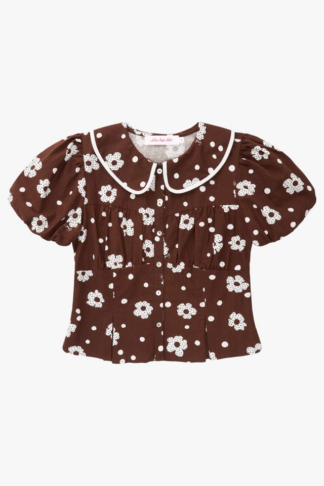 Lisa Says Gah Bonnie Tailored Blouse Top #2