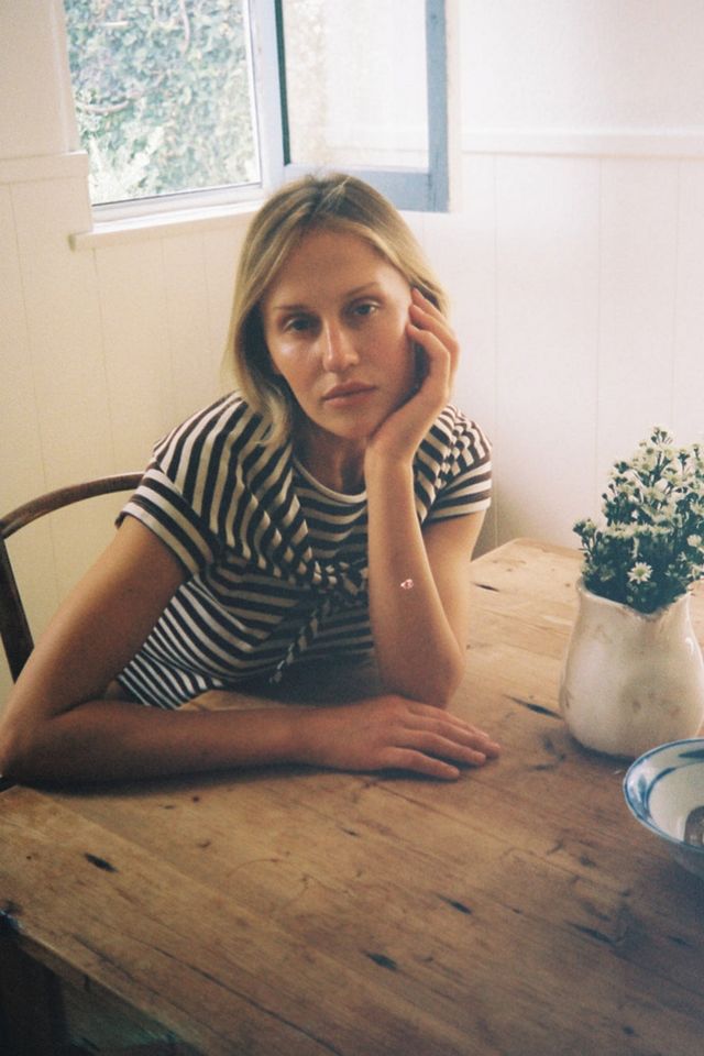 Lisa Says Gah Jude Handkerchief Stripe Top #2