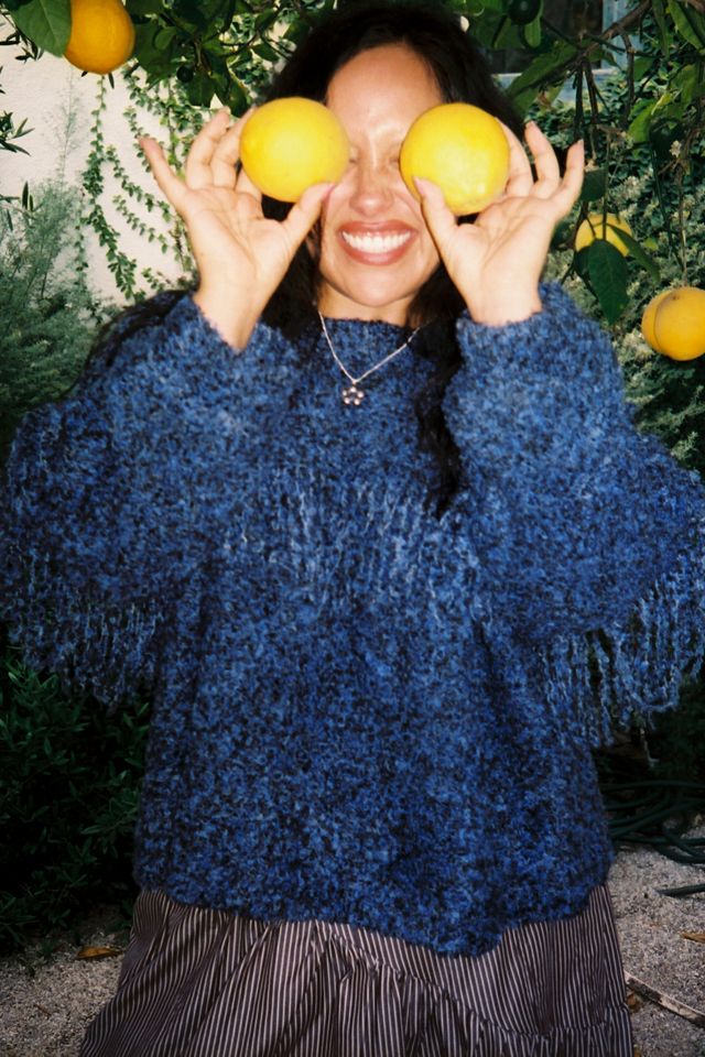 Lisa Says Gah Rowena Fringe Sweater #1