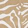 Beige/White Zebra