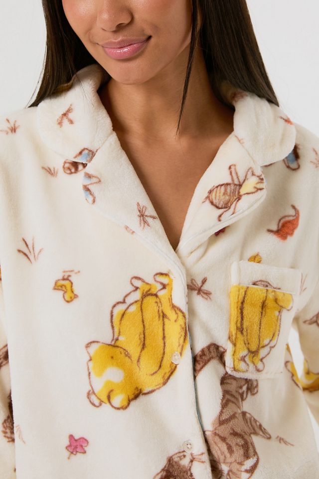 Skinnydip London Disney Winnie The Pooh Fleece Pyjama Set #1