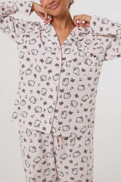 Skinnydip London Hello Kitty Pajama Set with Scrunchie