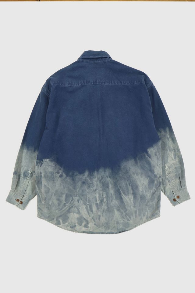 Vintage Heavyweight Bleached Flannel Shirt #1