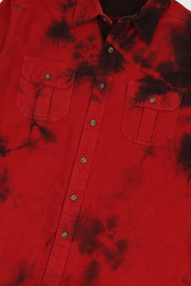 Vintage Dye Tech Flannel Shirt #3